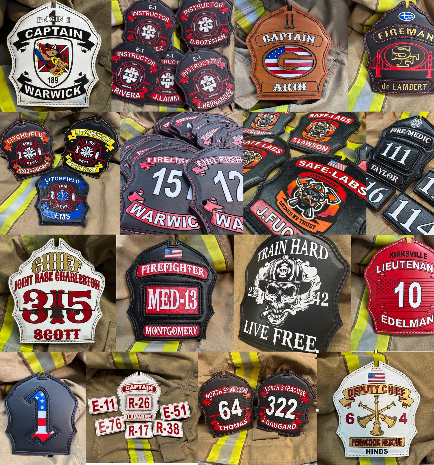 Fire Helmet Shields